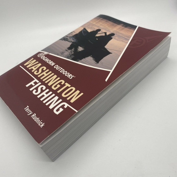 Foghorn Outdoors Washington Fishing Paperback Book by Terry Rudnick - Picture 6 of 10